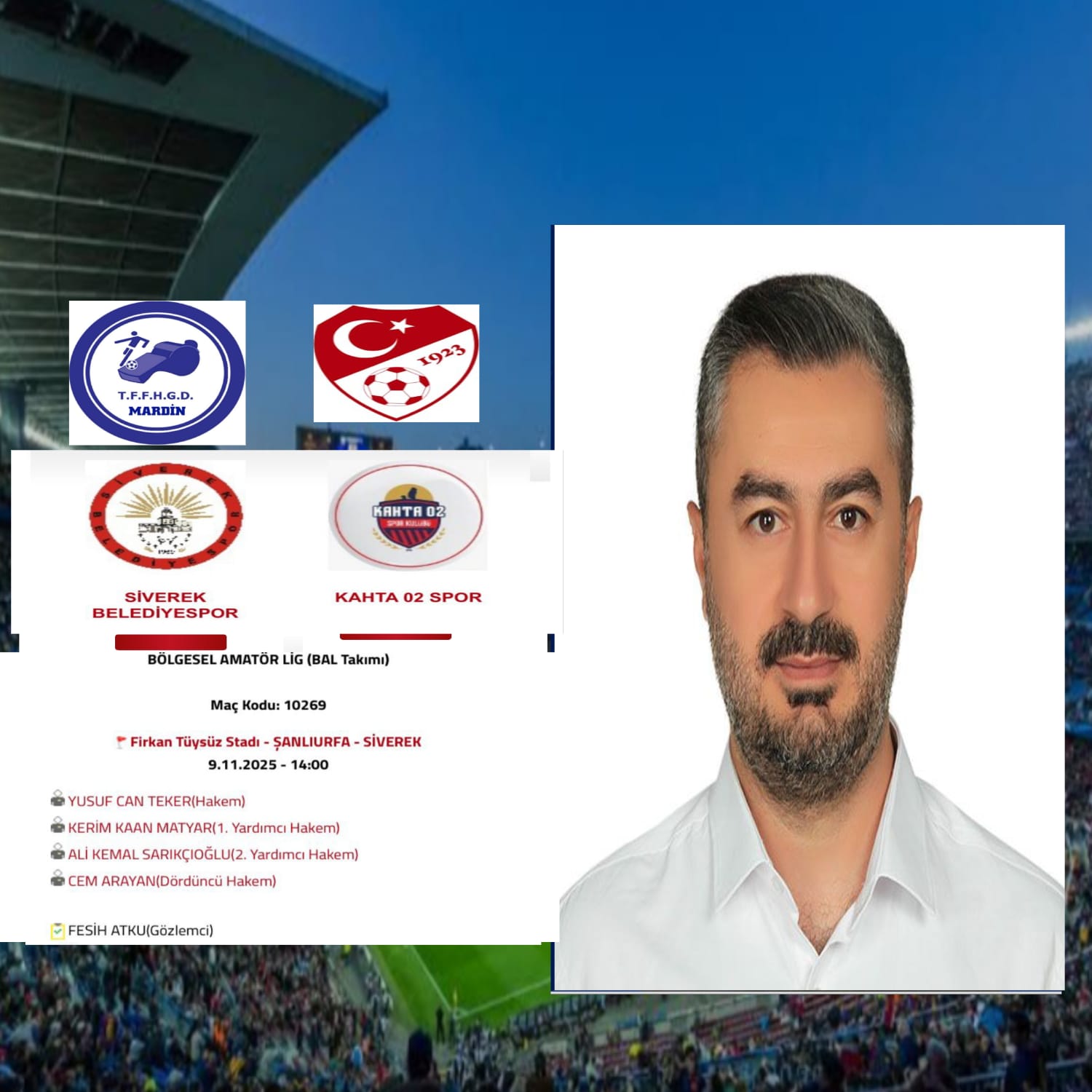 FESİH ATKU HOCAMIZA BAŞARILAR DİLERİZ