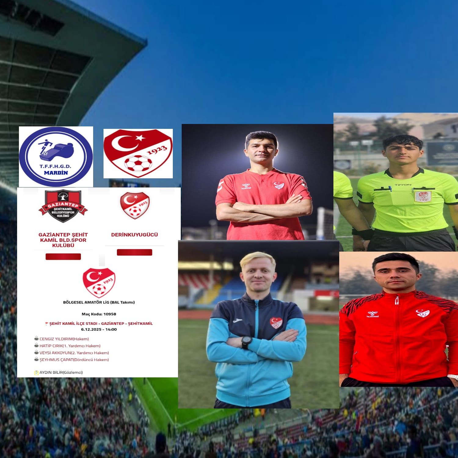 HAKEMLERİMİZE MHK DEN GÖREV