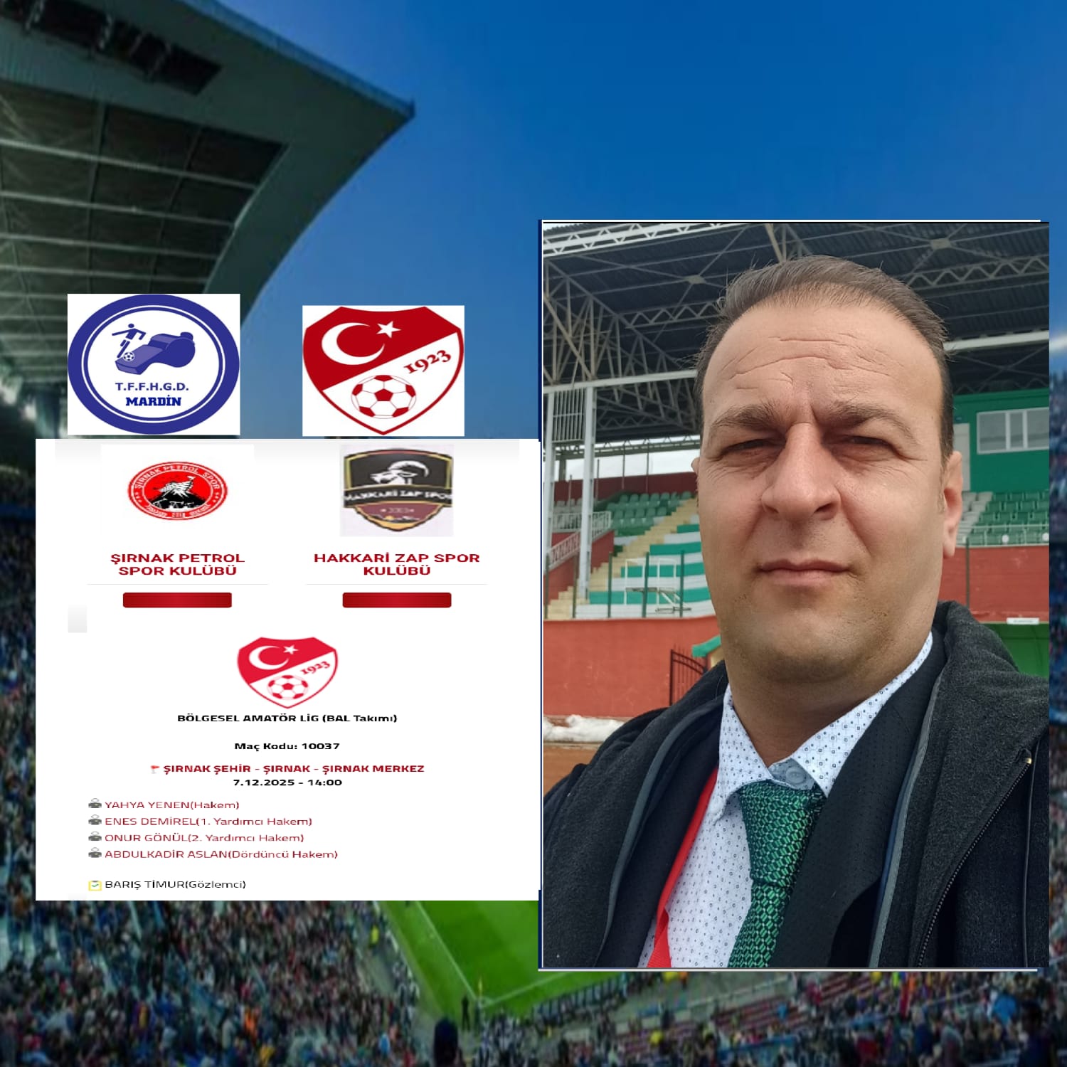 BARIŞ TİMUR HOCAMIZA BAŞARILAR DİLERİZ