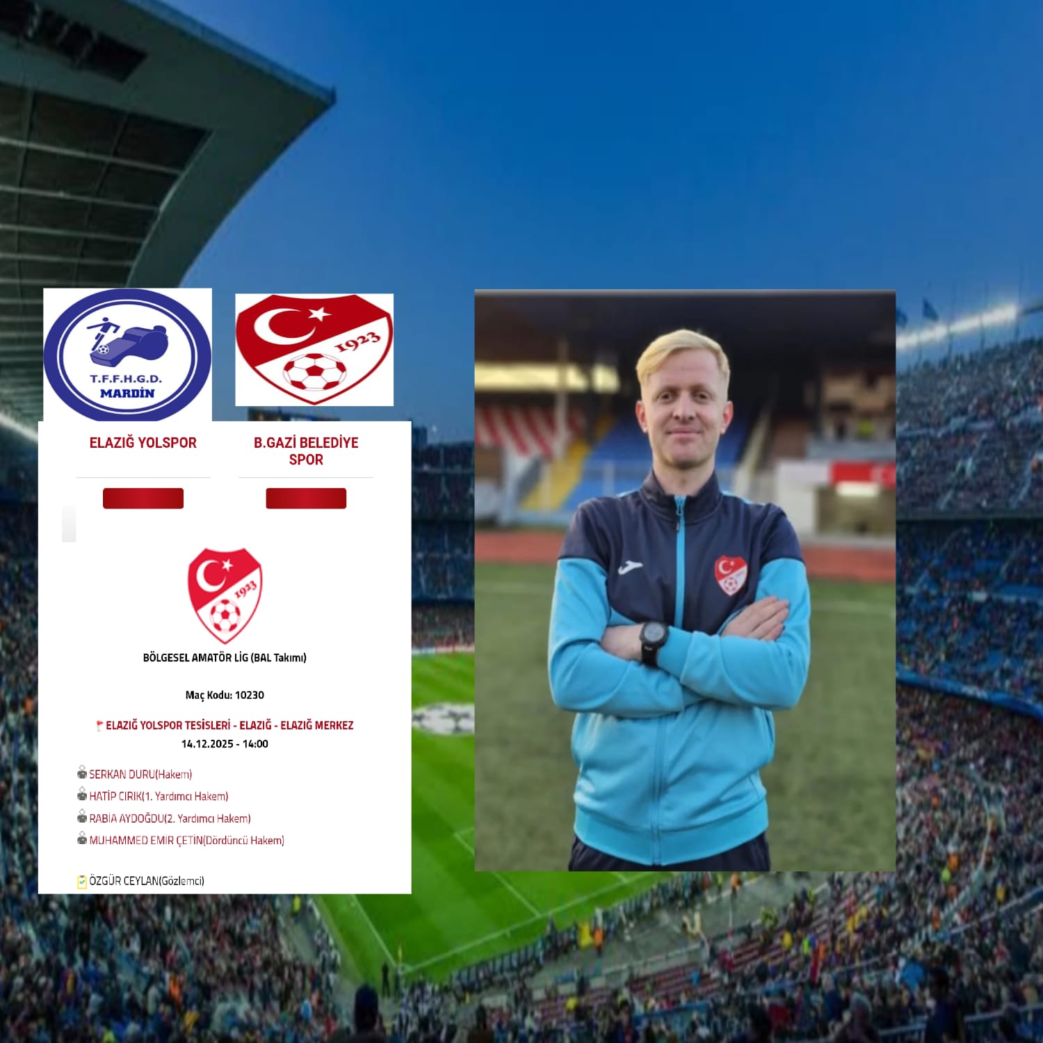 HATİP CIRIK HOCAMIZA BAŞARILAR DİLERİZ