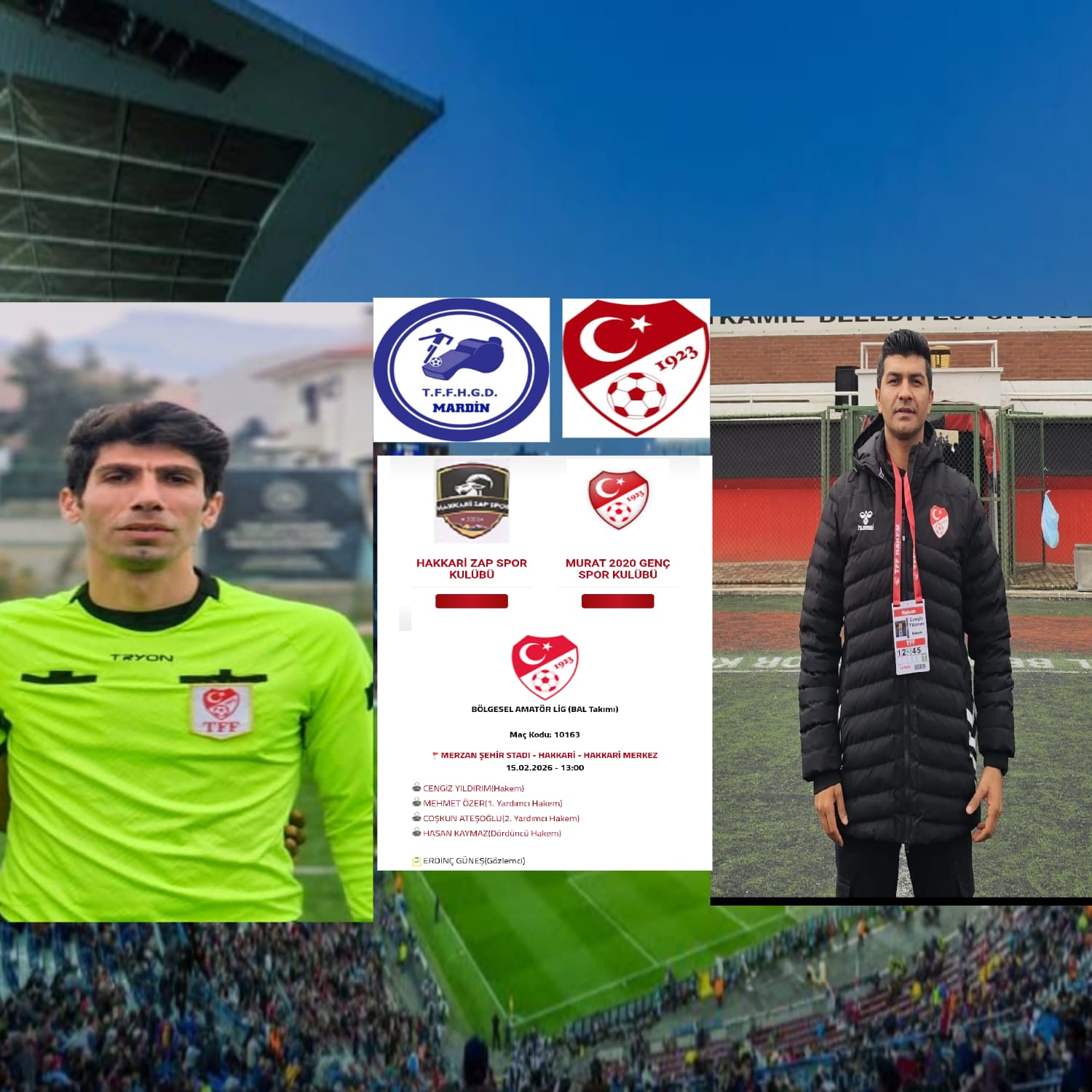 CENGİZ VE HASAN HOCAMIZA BAŞARILAR DİLERİZ