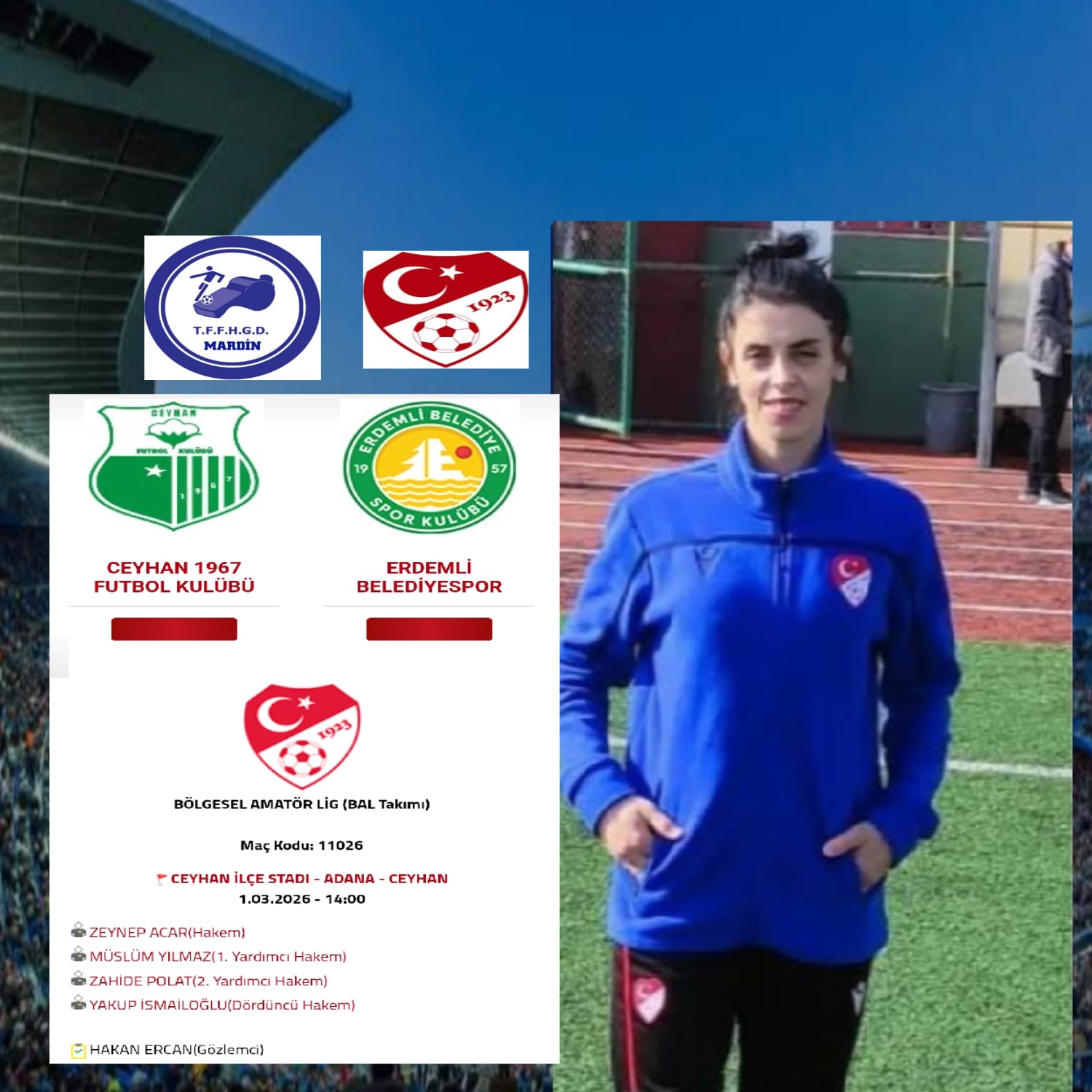 ZEYNEP ACAR HOCAMIZA BAŞARILAR DİLERİZ