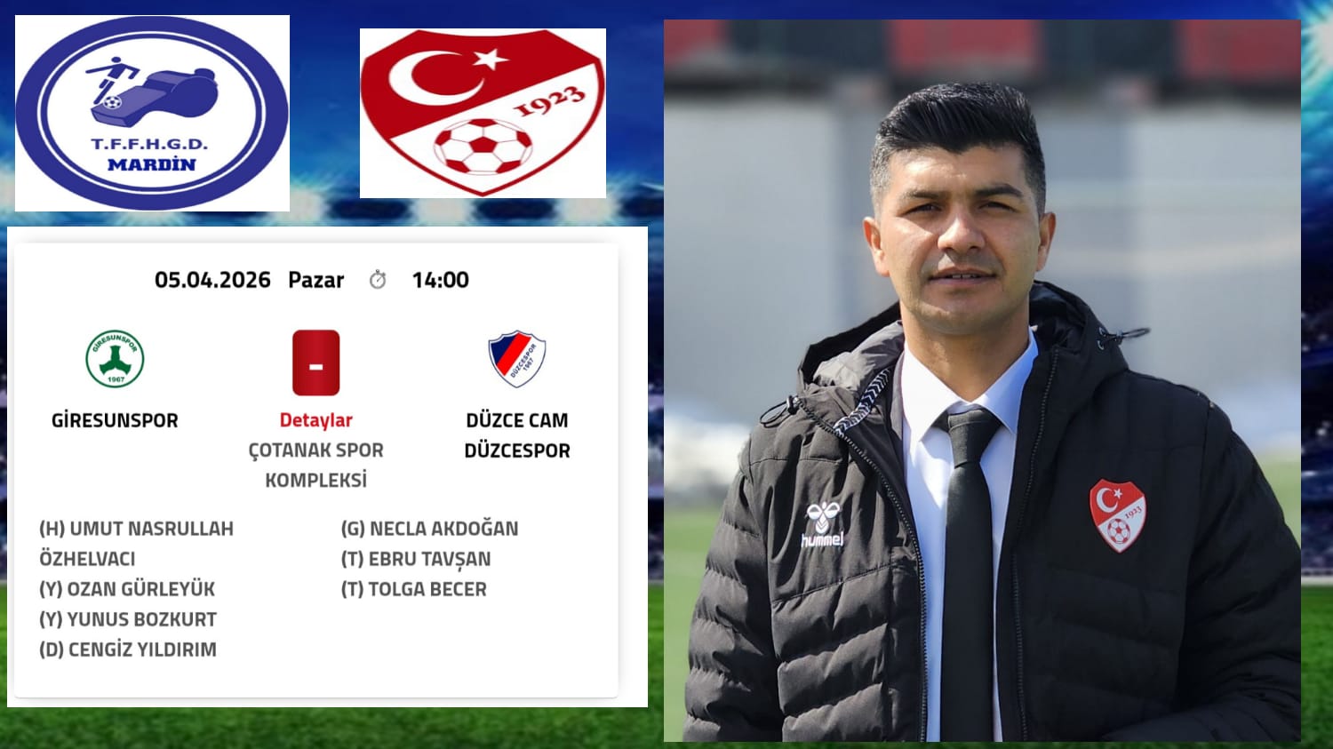 CENGİZ YILDIRIM HOCAMIZA BAŞARILAR DİLERİZ